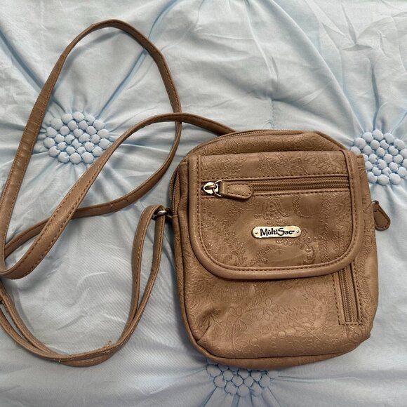 MultiSac Everest Crossbody bag, beige color - Picture 1 of 9